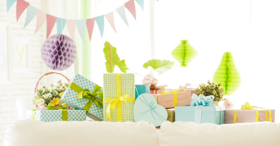 Baby shower party concept